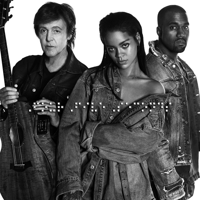 دانلود آهنگ جدید Rihanna, Kanye West & Paul McCartney به نام FourFiveSeconds